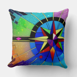 Cojín Decorativo Vibrant Compass