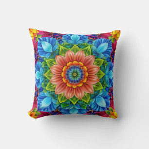 Cojín Decorativo Vibrant Floral Medley