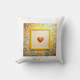 Cojín Decorativo Vibrant Frame Delight