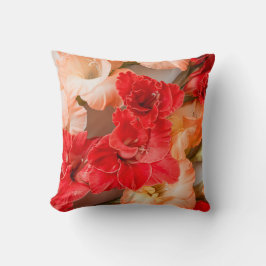 Cojín Decorativo Vibrant Gladiolus flowers