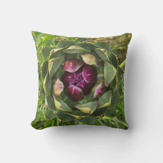Cojín Decorativo Vibrant Green and Purple Tuscan Artichoke