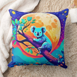 Cojín Decorativo Vibrant Koala Moon