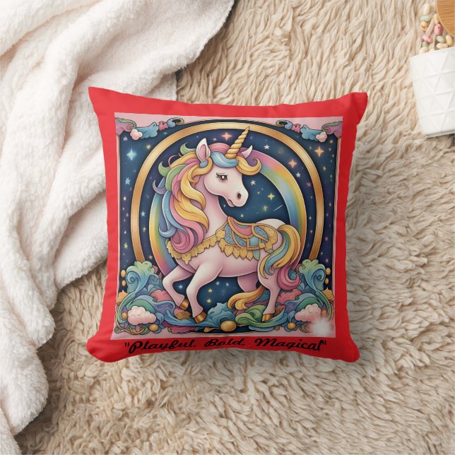 Cojín Decorativo "Vibrant Luxe Whimsy" (Manta)