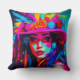 Cojín Decorativo Vibrant Muse