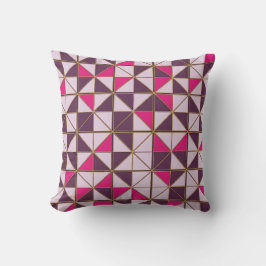 Cojín Decorativo Vibrant Nubian Geometric Throw Pillow | African Et