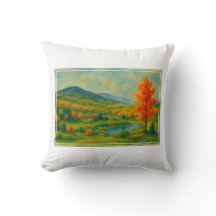 Vibrante acuarela Catskill Mountain