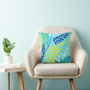 Cojín Decorativo Vibrante Diseño Floral