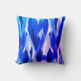 Cojín Decorativo Vibrante fondo abstracto del patrón de swirl