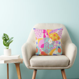 Cojín Decorativo Vibrante Maxi Patchwork