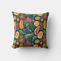Vibrante paraíso tropical: Diseño de frutas exótic