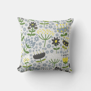 Cojín Decorativo Vibrante pradera florece