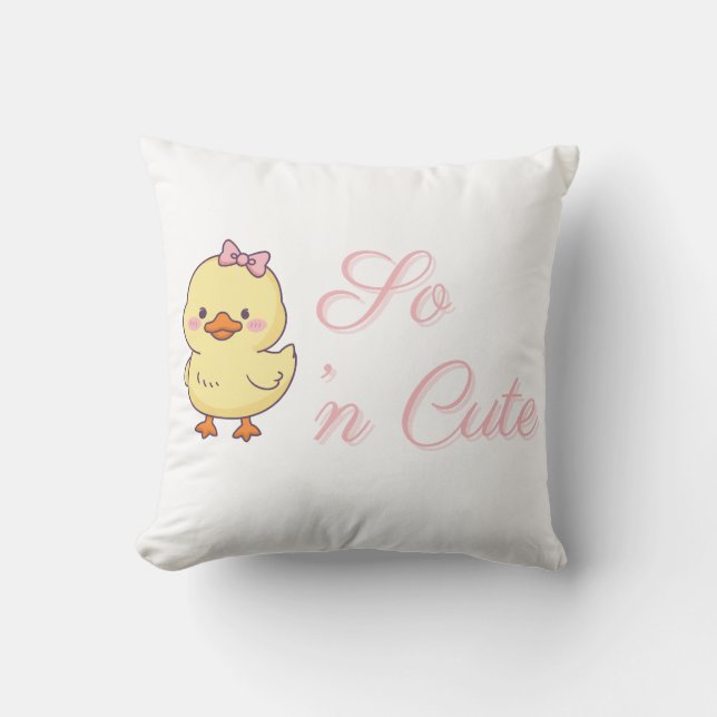 Cojín Decorativo Victorian Baby Girl Print with 1980s 19th Century  (Anverso)