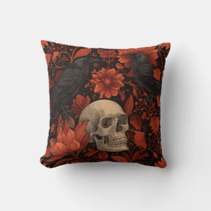 Cojín decorativo victoriano de Halloween