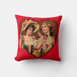 Cojín Decorativo Victoriano Valentines Couple Pillow