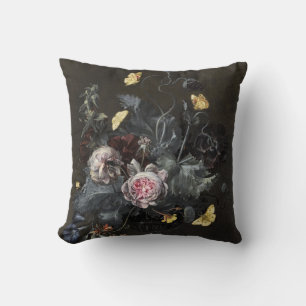 Cojín Decorativo Vida con flores por Otto van Schrieck