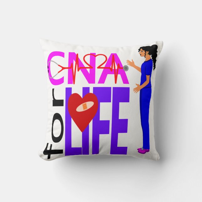 Cojín Decorativo Vida de CNA (Anverso)