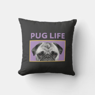 Cojín Decorativo Vida de pug