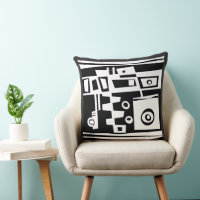 Vida de submarino marrón morado blanco negro