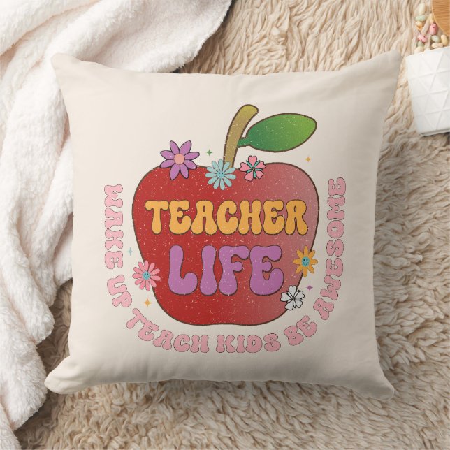 Cojín Decorativo Vida del profesor (Manta)