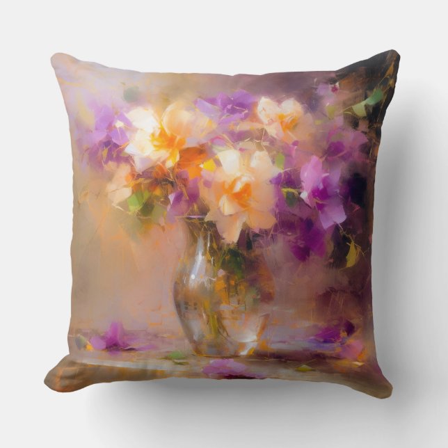 Cojín Decorativo Vida fija y delicada (Anverso)