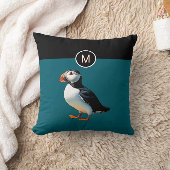 Cojín Decorativo Vida silvestre de aves costeras de la marisma atlá (Manta)