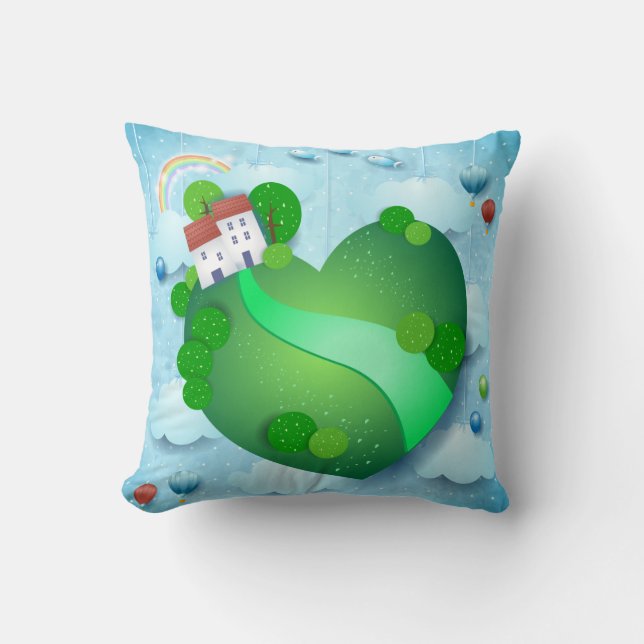 Cojín Decorativo Vida verde (Anverso)