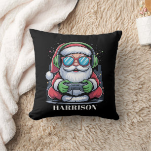 Cojín Decorativo Videojuego personalizado de Navidad Santa Xmas 