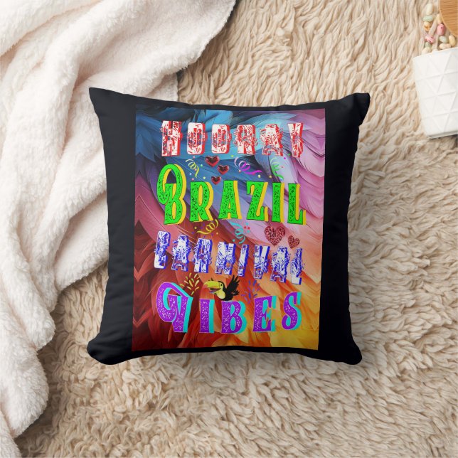 Cojín Decorativo Videos del Carnaval de Brasil (Manta)