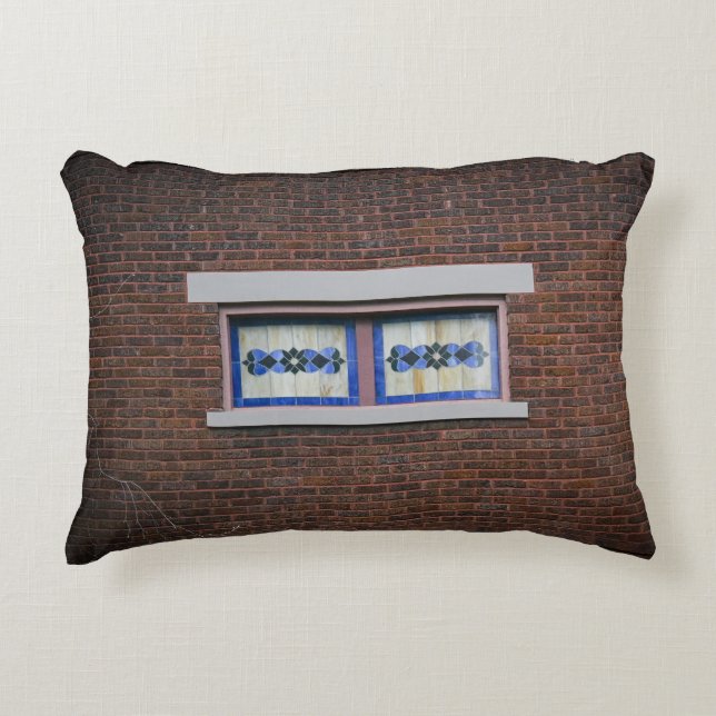 Cojín Decorativo Vidrio emplomado (Anverso)
