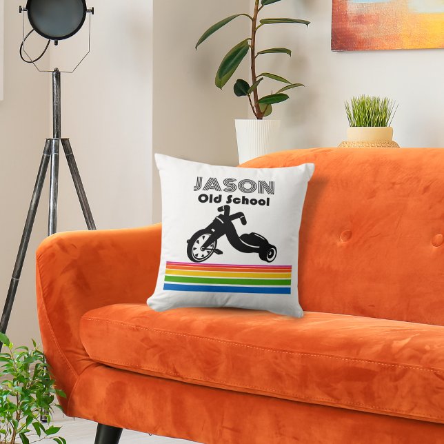 Cojín Decorativo Viejo triciclo escolar (Subido por el creador)
