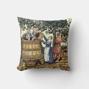 Cojín Decorativo Viejos viñedos de uva