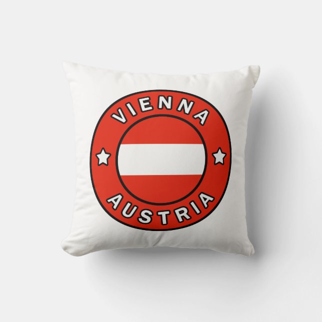 Cojín Decorativo Viena Austria (Anverso)