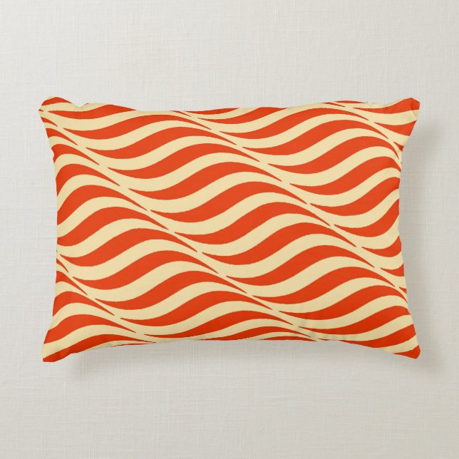 Cojín Decorativo Viendo rojo (Anverso)