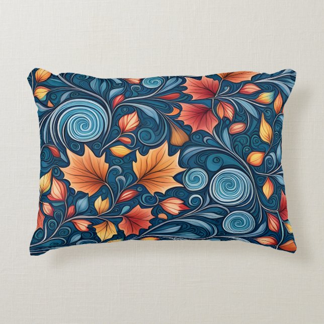 Cojín Decorativo Vientos de otoño (Anverso)