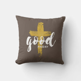 Cojín Decorativo Viernes Santo | Almohadón de 16"