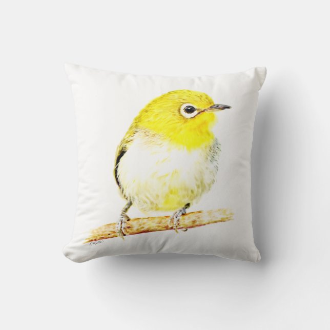 Cojín Decorativo Viero amarillo (Anverso)