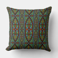Cojín decorativo VIII del patrón medieval