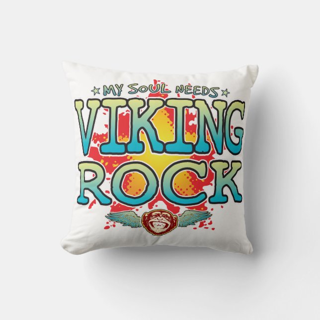 Cojín Decorativo Viking Rock Soul Cushion (Anverso)