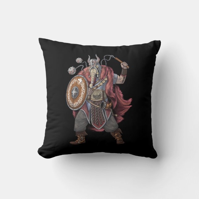 Cojín Decorativo Viking Warrior (Anverso)