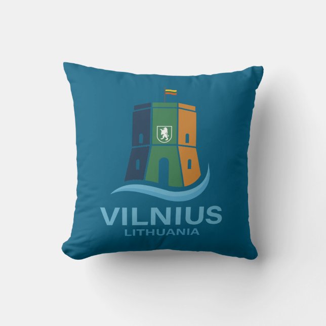 Cojín Decorativo Vilna Lituania (Anverso)
