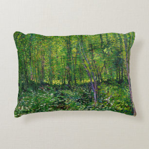 Cojín Decorativo Vincent Van Gogh Árboles Y Sotobosque