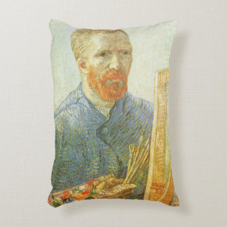 Cojín Decorativo Vincent van Gogh - Autorretrato frente al caballet