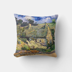 Cojín Decorativo Vincent Van Gogh - Cabañas con Tejado en Cordevill