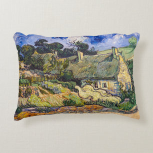 Cojín Decorativo Vincent Van Gogh - Cabañas con Tejado en Cordevill