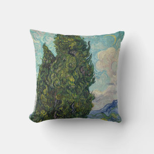 Cojín Decorativo Vincent van Gogh - Cipreses