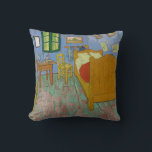 Cojín Decorativo Vincent Van Gogh El Dormitorio<br><div class="desc">Este Vincent van Gogh,  The Bedroom,  es un cuadro de 1889 de su dormitorio,  en el Instituto de Arte de Chicago. Era su dormitorio en Arles,  Francia,  que decoró y creó este cuadro de su dormitorio.</div>