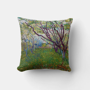 Cojín Decorativo Vincent van Gogh - El huerto en flor