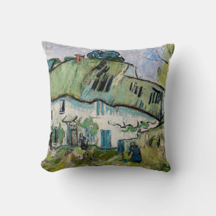 Cojín Decorativo Vincent van Gogh - Granja con Dos Figuras