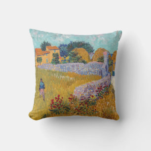 Cojín Decorativo Vincent van Gogh - Granja en Provenza