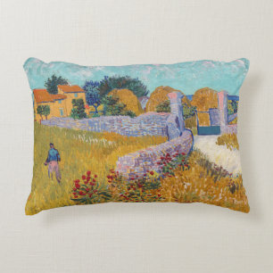 Cojín Decorativo Vincent van Gogh - Granja en Provenza